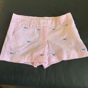 Girls Vineyard Vines Seersucker Shorts Size 12